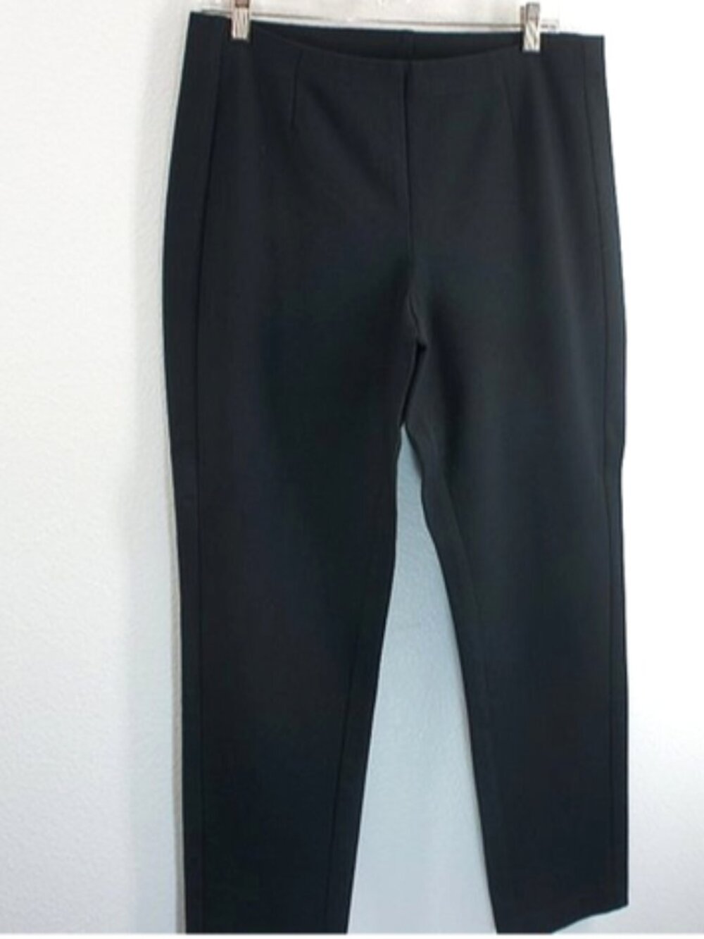J.Jill Black Ponte Slim Leg Pants size M